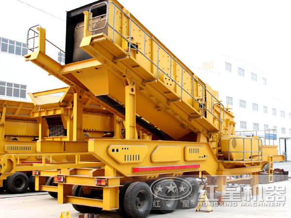 HX系列顎式移動破碎站品質優良